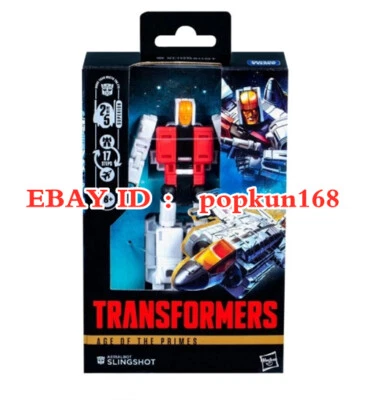 Novo Transformers Slingshot Aerialbot Hasbro Deluxe boneco de ação brinquedos em estoque - Imagem 1 de 3