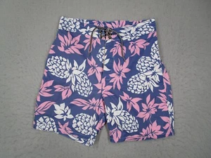 Birdwell Beach Britches Boys 26 Blue Swim Trunks 6" Surf Beach Made in USA - Picture 1 of 8