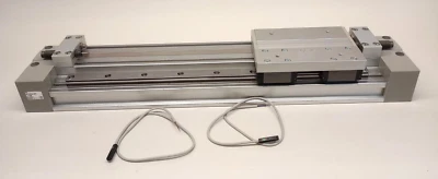 Cilindro guiado de alta precisión sin varilla SMC MY1H40G-300L-Y7BW con interruptores DY7BW Foto 1 de 4