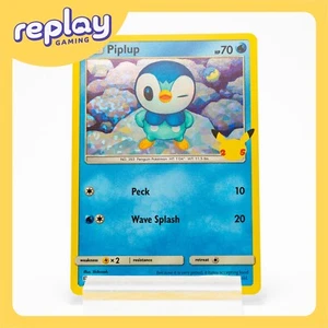 Pokémon TCG - Piplup - 20/25 - Holo - McDonalds 2021 - N/M - Picture 1 of 3