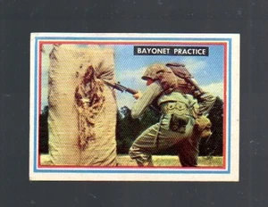 1953 Fighting Marines Karte # 5 - TOPPS - Bajonett Übung - Bild 1 von 2