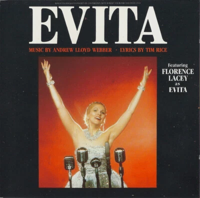 Andrew Lloyd Webber / Tim Rice Featuring Florence Lacey – Evita (1999) CD  - Image 1 of 2