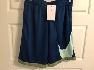 New Nike Dri-FIT Basketball Boy's YOUTH Large Shorts DM8186 Big Swoosh - Picture 1 of 3