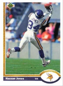 1991 Upper Deck Football Hassan Jones Minnesota Vikings #64 - Picture 1 of 2