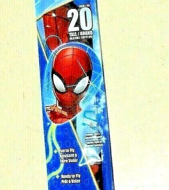 X Kites 20 Inch Poly Marvel Spider-man Face Shaped Kite