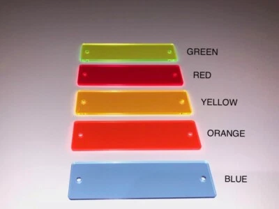 COLORED Plastics for Bally - Revenge From Mars Pinball Machine - Image 1 of 3