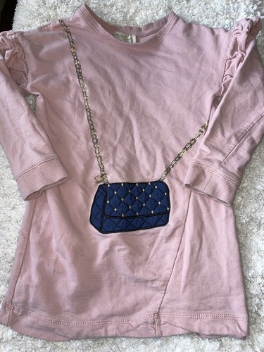 Kate Spade bambina tg. Abito in maglia a borsa blu 5. Adorabile nt desc.
