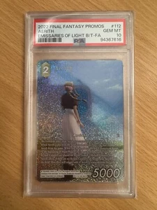 Aerith PR-112/16-067L FULL ART FOIL (94367616) PSA 10 - Final Fantasy - Picture 1 of 2