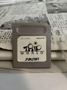 NINTENDO GAMEBOY TRIP WORLD SUNSOFT Autentico - Foto 1 di 4