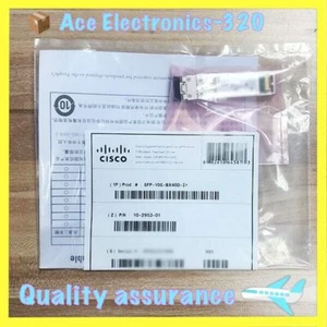 NEW Cisco SFP-10G-BX40D-I 10GBASE-BX-D BiDi SFP+,1330nm-TX/1270nm-RX,40km,LC,SMF - Picture 1 of 3