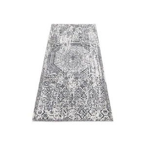 2 Fuß 5 Zoll x 5 Fuß 10 Zoll schwarz handgewebt Mamluk Design Wolle und Kunst Seide Läufer Teppich R87341 - Bild 1 von 7