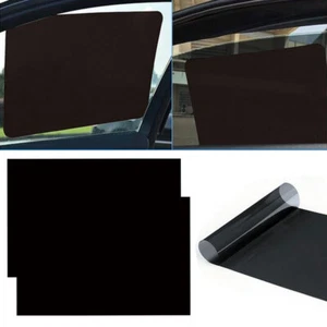 2x Car Electrostatic Shade Sticker Sunshade Film Static Electricity UV Protector - Picture 1 of 11