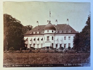 Dänemark Bernstorff Slot altes Foto Budtz Müller & Co.s Forlag Kjøbenhavn - Bild 1 von 6