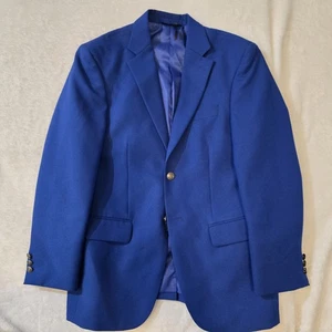 Blazer Bolzano Azul Botón Dorado Abrigo Deportivo Chaqueta Clásico Dos Botones L/XL - Imagen 1 de 12