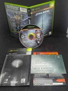Star Wars Jedi Kinght: Jedi Academy Xbox Canadian Version - Picture 1 of 1