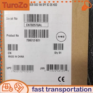 759212-B21 759548-001 HPE SAS 600GB 12G 15K 2.5" HDD ENT SC NEW FACTORY SEALED - Picture 1 of 5