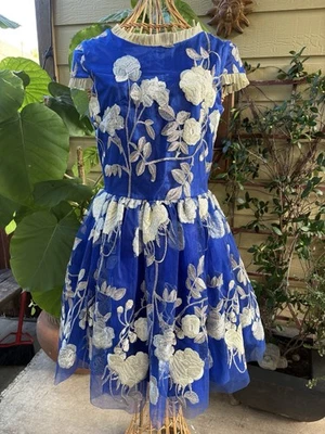 David Charles Opera Dress Sz 14 - Image 1 of 4