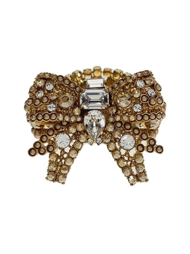 MIU MIU Bracciale Bijou Nastro Oro per Donna