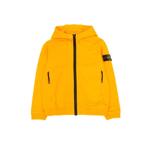 (Kids) Stone Island 60842 Wappen Patch Hooded Jacket Ochre - 23SS - Picture 1 of 1