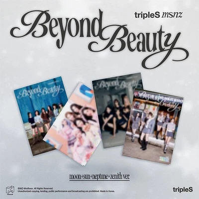 TRIPLES MSNZ BEYOND BEAUTY Album 4 Ver SET/4CD+4Photo Book+4Card+4Objekt+4Poster