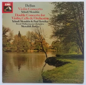 ASD 3343 Delius VIOLIN CONCERTO DOUBLE CONCERTO Vinyl LP B/W Menuhin Plays NM - Picture 1 of 3