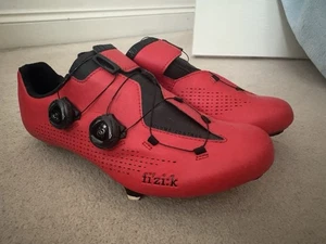 Fizik R1 Infinito Men's Cycling Shoes Red - Picture 1 of 6