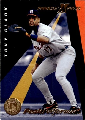 Pinnacle X-Press 1997 Tony Clark PP Detroit Tigers #145 16978 Foto 1 de 2