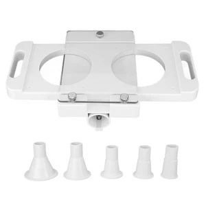 Hamburger Pressing Mould Maker, Auto Burger Patty Maker, 2 Holes Non Stick, F... - Picture 1 of 5
