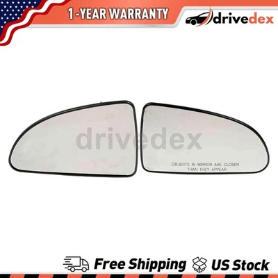 Par Dorman - AJUDA Porta Espelho Vidro Compatível 2005 2006 2007 2008 Chevrolet Cobalt - Imagem 1 de 4