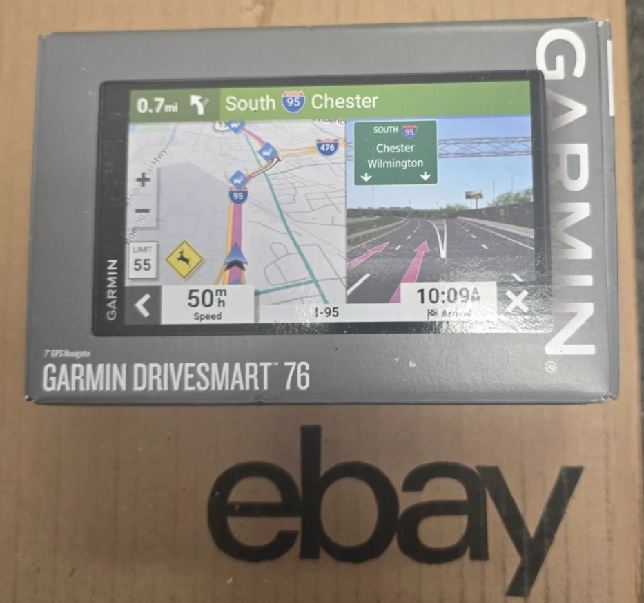 Garmin DriveSmart 76 7 inch Car GPS Navigator - Black            SAME DAY SHIP!! - Image 1 of 1