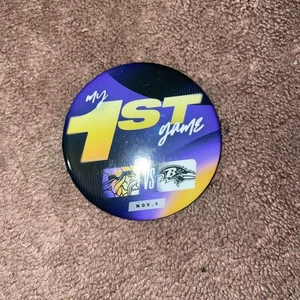 Minnesota Vikings Vs Baltimore Ravens Game Day Pin 11.09.25 1st Game NFL - Bild 1 von 1