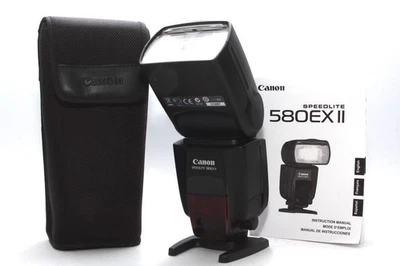 Canon Speedlite 580EX II Aufsteck Blitz für Canon EOS und R Digital Kameras - Bild 1 von 3