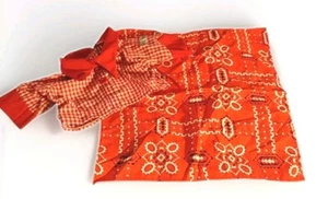 Vintage Coleco Cabbage Patch Kids Western Collection Red Bandana & Shirt - Picture 1 of 10