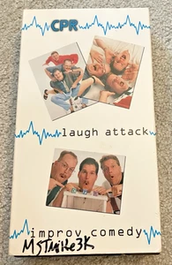 Laugh Attack VHS improv comedy with CPR tape vintage 90s - Picture 1 of 9