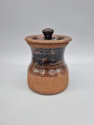 A Michael (Mick) Casson Studio Pottery Waisted, Lidded Pot. - Image 1 of 4
