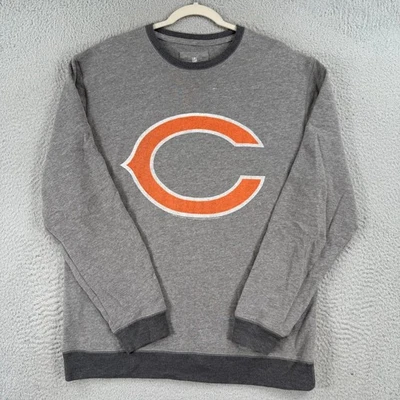Chicago Bears Sudadera Pullover Cuello Redondo Gris Para Hombres XL NFL Equipo Ropa Foto 1 de 4