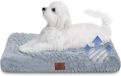 Orthopedic Memory Foam Dog Crate Mat, Egg Crate Foam Cushion, Washable Cover, No - Image 1 of 4