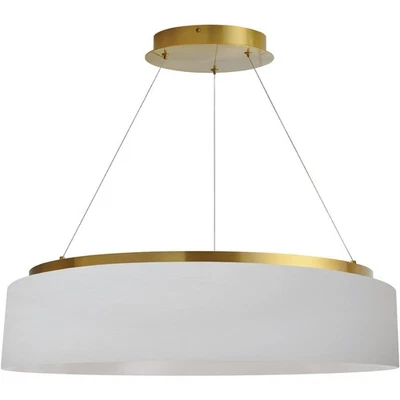 Lámpara de araña circular Dainolite Lighting CIR-2634C-AGB-790 latón envejecido Foto 1 de 4