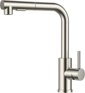 Rubinetto Lavello Cucina, Miscelatore Cucina Con Doccetta Estraibile, 2 Tipi Di  - Foto 1 di 12