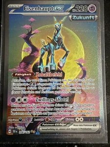 Pokemon Eisenhaupt ex SIR | Deutsch 206/162 Gewalten der Zeit | Near Mint  - Bild 1 von 2