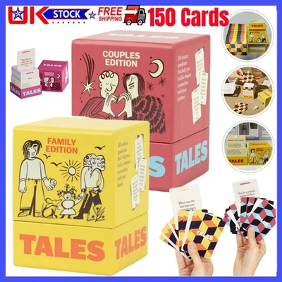 Couples &Family Conversation Starter Cards Meaningful Talks Memories Connections - Image 1 of 4