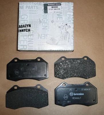 Original Renault plaquettes de frein Megane II Clio III RS avant 7701208218 - Photo 1/2