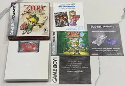 Legend of Zelda: The Minish Cap (GBA, 2005) Authentic Complete CIB All Inserts - Image 1 of 4