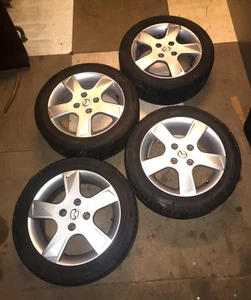 4 x 6Jx15 ET52,5 Ronal 1303 Alufelgen Kompletträder 195/50R15 Mazda Ford - Bild 1 von 11