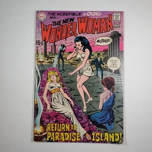 DC Comics Wonder Woman #183 bien/en estado bastante bueno clave primera aparición Eris Goddess of Strife 1969 - Imagen 1 de 10