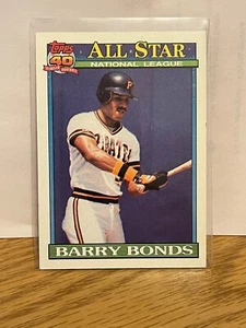 1991 Barry Bonds All Star Topps 40 Years Of Baseball Card #401. - Picture 1 of 2