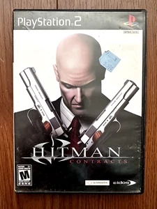 Hitman Contracts PlayStation 2 Video Game 2004 Stealth Shooter Manual Tested - Picture 1 of 3
