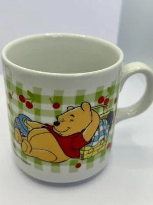 Tazza tazza Disney Winnie the Pooh retrò tè caffè ceramica stoviglie bevande - Immagine 1 di 4