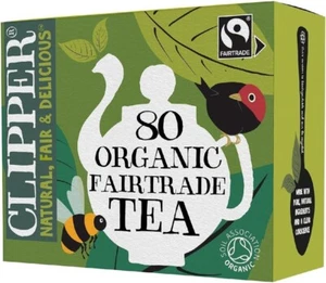 Clipper Organic Everyday Fairtrade Teabags Non GM & Fair Trade Tea (80 Teabags) - Picture 1 of 9