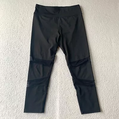 Good Karma Mujer Grande L Negro Pantalones Yoga Leggings Cómodos Suaves Elastizados Foto 1 de 4